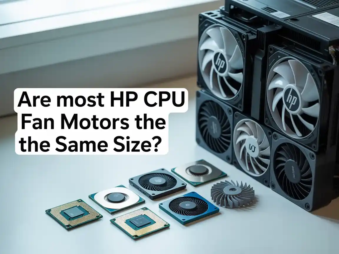 Are Most HP CPU Fan Motors the Same Size? Find Out Here
