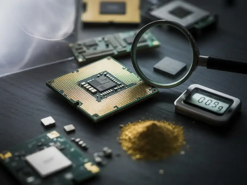 How Much Gold in CPU Processors? Gold Recovery in Processors 2 Why Is There Gold in CPU Processors?