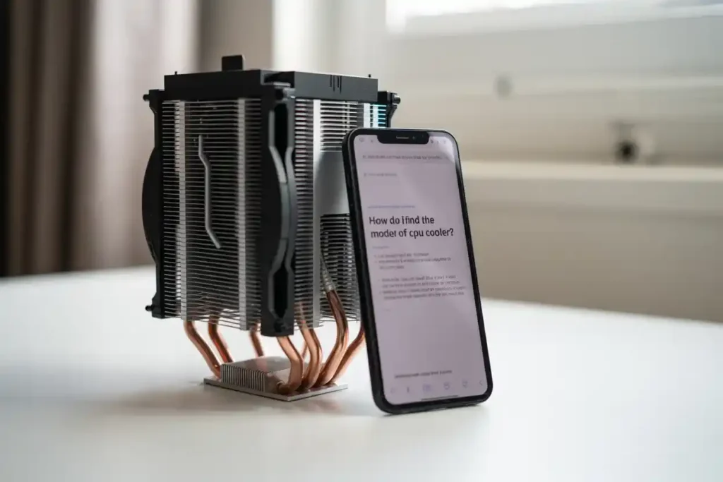 How To Check What CPU Cooler I Have? - Easy Guide! 2 How do I find the model of my CPU cooler
