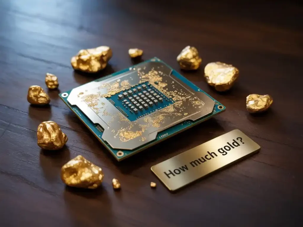How Much Gold in CPU Processors? Gold Recovery in Processors 3 Which CPUs Have the Most Gold