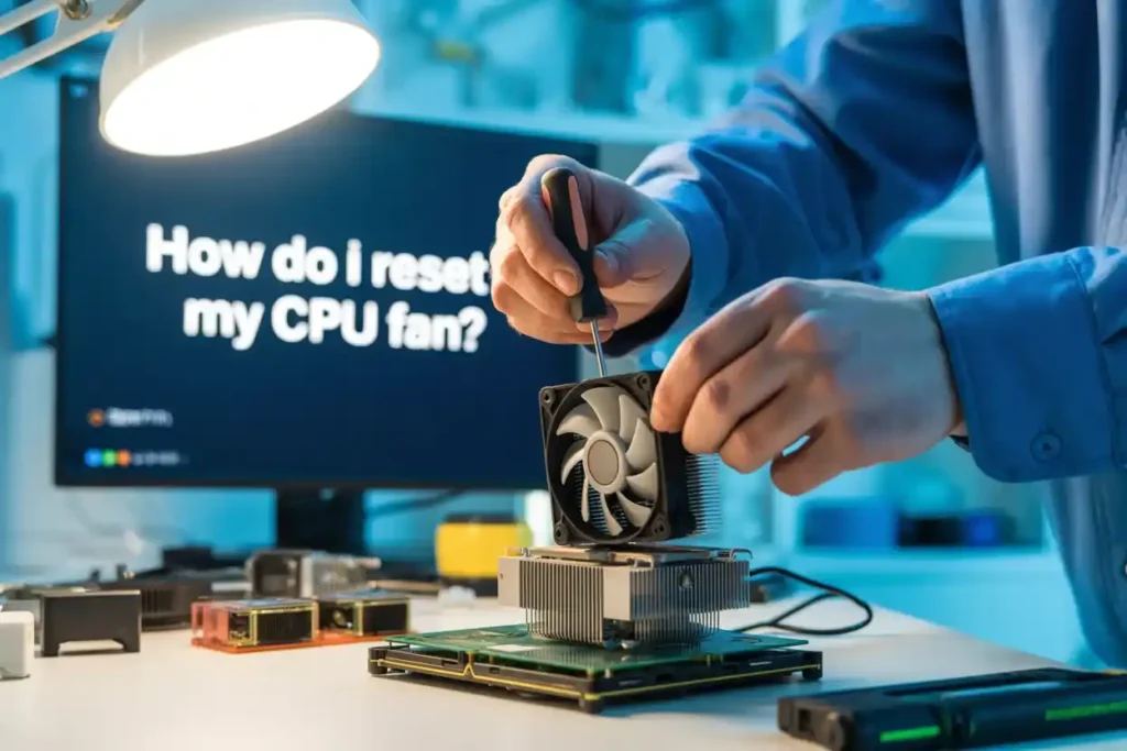 How to Fix CPU Fan Speed Detection Error? - Guide 2025! 4 How Do I Reset My CPU Fan?