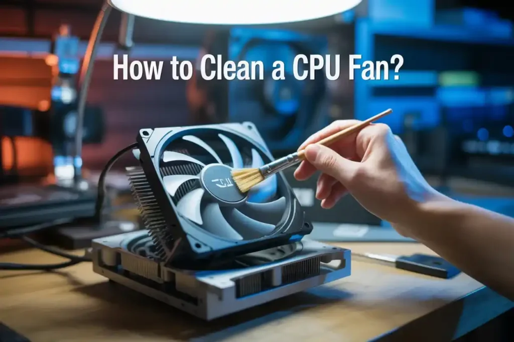 How to Fix CPU Fan Speed Detection Error? - Guide 2025! 2 How to Clean a CPU Fan?